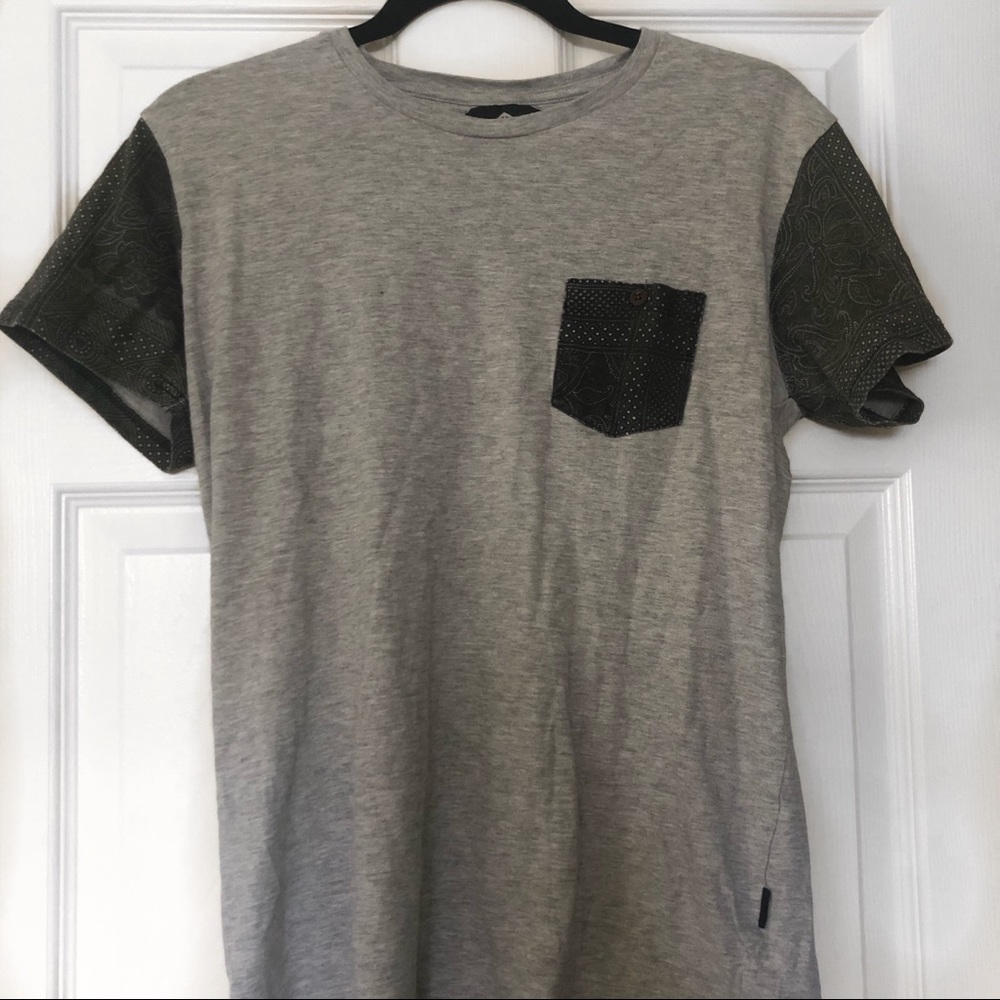 Gray Pocket Tee